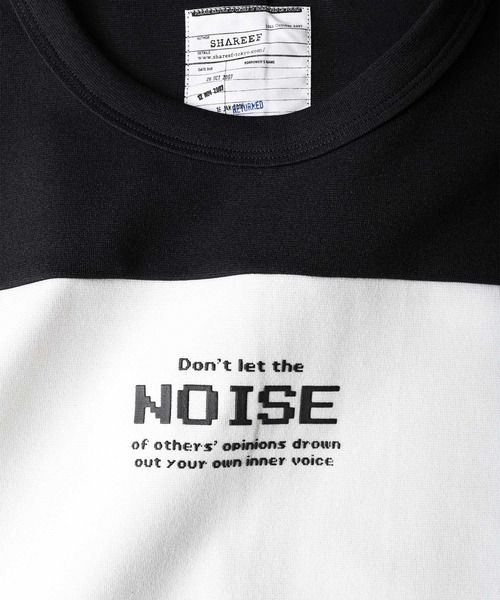 SHAREEF（シャリーフ）の「GEORGETTE JQ SQUARE S/S（Tシャツ/カットソー・メンズ・ブラック/ラベンダー/ホワイト/ライム・1/3/2）」の9枚目の写真