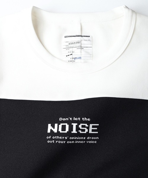 SHAREEF（シャリーフ）の「GEORGETTE JQ SQUARE S/S（Tシャツ/カットソー・メンズ・ブラック/ラベンダー/ホワイト/ライム・1/3/2）」の6枚目の写真