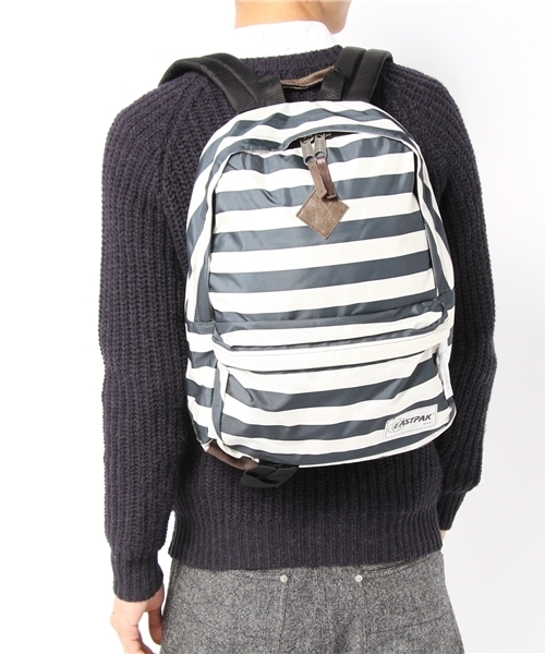 EASTPAK（イーストパック ）の「WEGO/EASTPAKデイパック（バックパック/リュック・メンズ・ネイビー/その他1/ブラック/カーキ・FREE）」の5枚目の写真