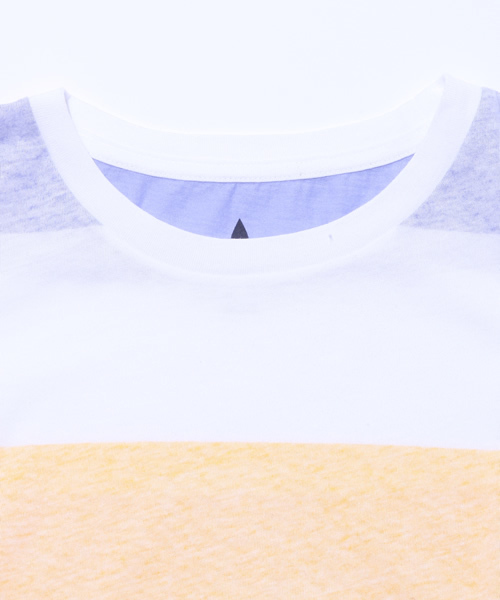 green label relaxing(グリーンレーベルリラクシング)の「BT BACK/PT BOR C/N S/S Tシャツ(Tシャツ/カットソー・メンズ・ホワイト/グレー/ケリー・SMALL/MEDIUM/LARGE/X-LARGE)」の7枚目の写真