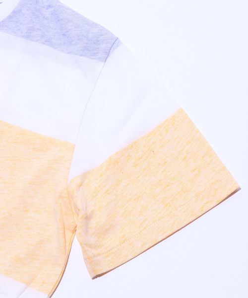 green label relaxing(グリーンレーベルリラクシング)の「BT BACK/PT BOR C/N S/S Tシャツ(Tシャツ/カットソー・メンズ・ホワイト/グレー/ケリー・SMALL/MEDIUM/LARGE/X-LARGE)」の10枚目の写真