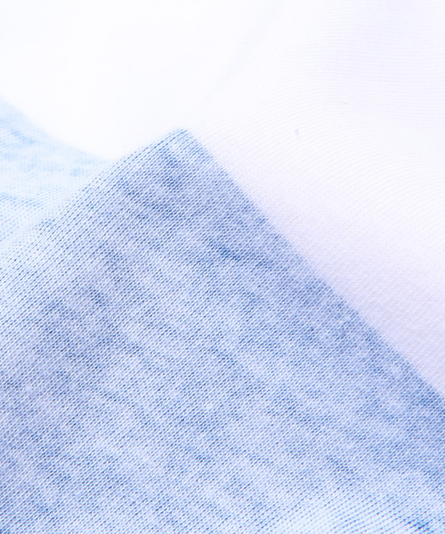 green label relaxing(グリーンレーベルリラクシング)の「BT BACK/PT BOR C/N S/S Tシャツ(Tシャツ/カットソー・メンズ・ホワイト/グレー/ケリー・SMALL/MEDIUM/LARGE/X-LARGE)」の11枚目の写真