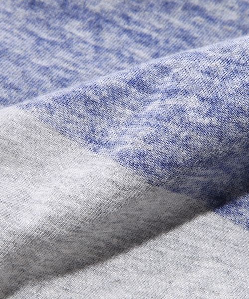 green label relaxing(グリーンレーベルリラクシング)の「BT BACK/PT BOR C/N S/S Tシャツ(Tシャツ/カットソー・メンズ・ホワイト/グレー/ケリー・SMALL/MEDIUM/LARGE/X-LARGE)」の12枚目の写真