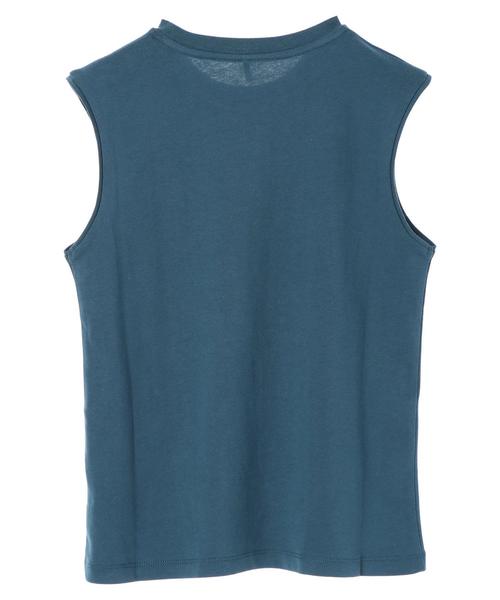 AMERICAN HOLIC(アメリカンホリック)の「クルーネックノースリーブカットプルオーバー*(Tシャツ/カットソー・レディース・ブラック/ネイビー/ピンク/イエロー/グリーン/アイボリー/ベージュ系その他/キャメル/ライトピンク・M/L)」の17枚目の写真
