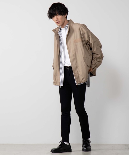 WEGO（ウィゴー）の「WEGO/ショートモッズコート（モッズコート・メンズ・ブラック/ベージュ/カーキ・MEDIUM/LARGE）」の10枚目の写真