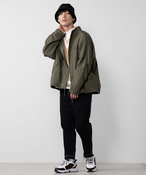 WEGO（ウィゴー）の「WEGO/ショートモッズコート（モッズコート・メンズ・ブラック/ベージュ/カーキ・MEDIUM/LARGE）」の12枚目の写真