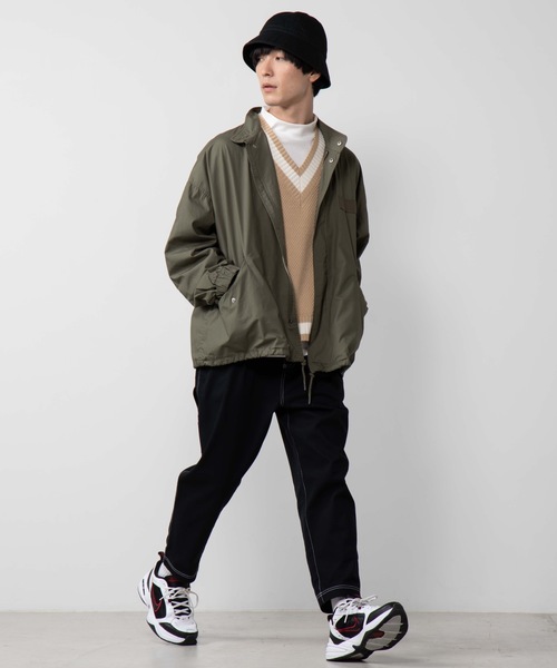 WEGO（ウィゴー）の「WEGO/ショートモッズコート（モッズコート・メンズ・ブラック/ベージュ/カーキ・MEDIUM/LARGE）」の13枚目の写真