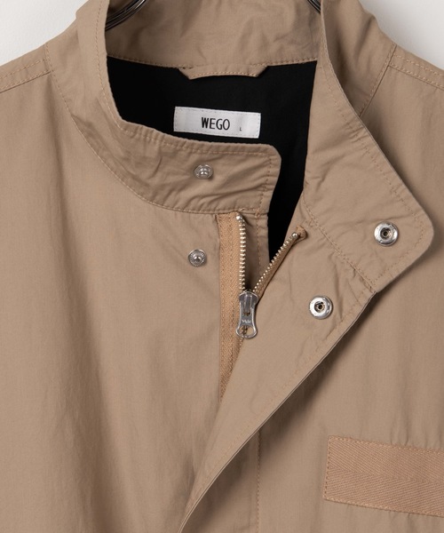 WEGO（ウィゴー）の「WEGO/ショートモッズコート（モッズコート・メンズ・ブラック/ベージュ/カーキ・MEDIUM/LARGE）」の20枚目の写真