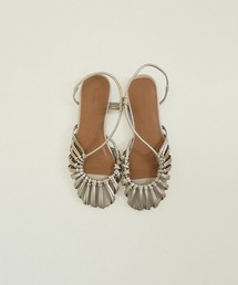 TODAYFUL | アシンメトリーフラットサンダル(サンダル)