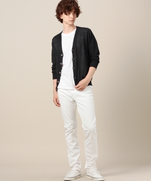 BEAUTY&YOUTH UNITED ARROWS（ビューティーアンドユースユナイテッドアローズ）の「BY ストレッチ ピケ 5P スリムパンツ◆（その他パンツ・メンズ・オフホワイト/ブラック・28inch/34inch/30inch/32inch）」の11枚目の写真