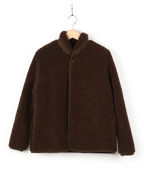 chuclla(チュクラ)の「【chuclla】ボアコート ブルゾン ジャケット chw923(ブルゾン・レディース・アイボリー/ブラウン・FREE)」の19枚目の写真