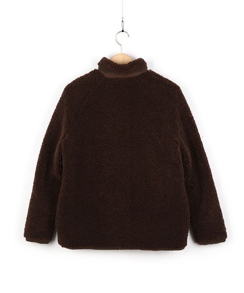 chuclla(チュクラ)の「【chuclla】ボアコート ブルゾン ジャケット chw923(ブルゾン・レディース・アイボリー/ブラウン・FREE)」の20枚目の写真