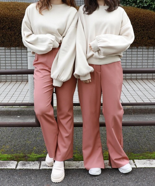 PairPair（ペアペア）の「バックリボンスウェット（スウェット・レディース・ラベンダー/ライトベージュ・FREE）」の12枚目の写真