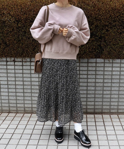 PairPair（ペアペア）の「バックリボンスウェット（スウェット・レディース・ラベンダー/ライトベージュ・FREE）」の4枚目の写真