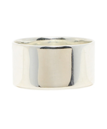 e.m. | シルバー平打ちファランジリング(ミディリング)(リング)