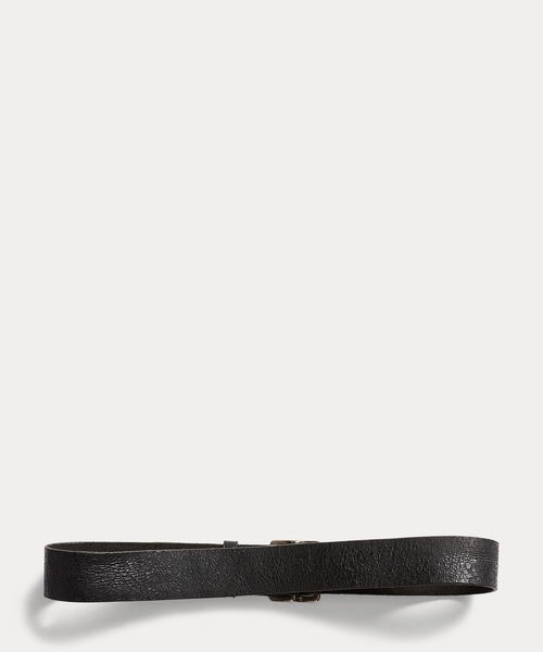 ディストレスト レザー ベルト（ベルト）｜RRL（ダブル アール エル