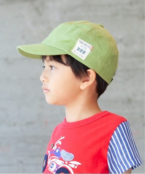 RAGMART（ラグマート）の「綿麻キャップ（キャップ・キッズ・カーキ/ブルー・52cm/48cm/54cm/50cm）」の2枚目の写真