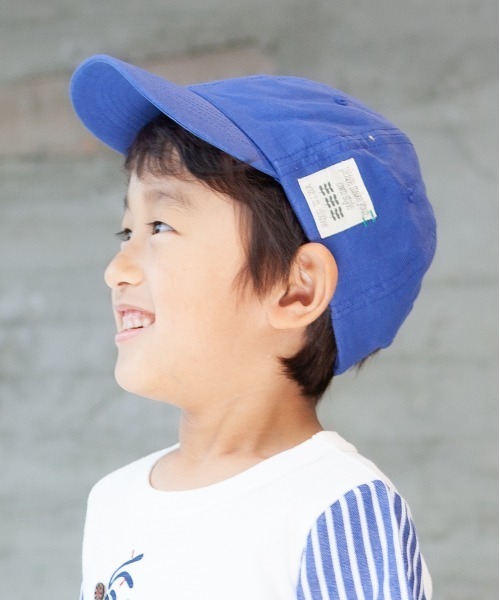 RAGMART（ラグマート）の「綿麻キャップ（キャップ・キッズ・カーキ/ブルー・52cm/48cm/54cm/50cm）」の6枚目の写真