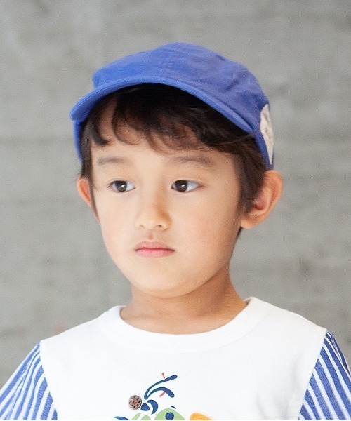 RAGMART（ラグマート）の「綿麻キャップ（キャップ・キッズ・カーキ/ブルー・52cm/48cm/54cm/50cm）」の5枚目の写真