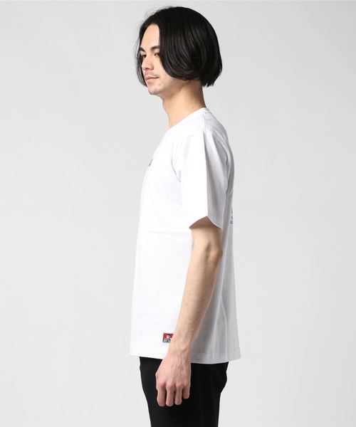 BEN DAVIS（ベンデイビス）の「[BEN DAVIS/ベンデイビス] ボックスロゴTシャツ（Tシャツ/カットソー・メンズ・ブラック/オレンジ/ホワイト/ベージュ・M/L）」の8枚目の写真