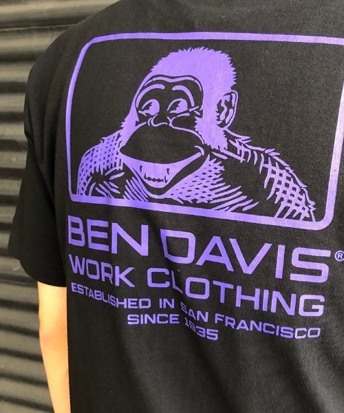 BEN DAVIS（ベンデイビス）の「[BEN DAVIS/ベンデイビス] ボックスロゴTシャツ（Tシャツ/カットソー・メンズ・ブラック/オレンジ/ホワイト/ベージュ・M/L）」の18枚目の写真