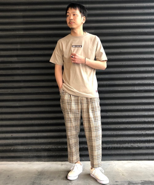 BEN DAVIS（ベンデイビス）の「[BEN DAVIS/ベンデイビス] ボックスロゴTシャツ（Tシャツ/カットソー・メンズ・ブラック/オレンジ/ホワイト/ベージュ・M/L）」の10枚目の写真