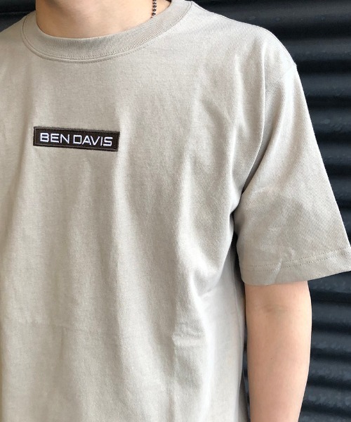 BEN DAVIS（ベンデイビス）の「[BEN DAVIS/ベンデイビス] ボックスロゴTシャツ（Tシャツ/カットソー・メンズ・ブラック/オレンジ/ホワイト/ベージュ・M/L）」の11枚目の写真