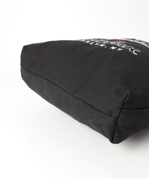 YAKPAK（ヤックパック）の「【YAK PAK】コットンキャンバストートバック / ショルダーバック（トートバッグ・レディース・ホワイト系その他2/ホワイト系その他/ブラック系その他2/ブラック系その他・FREE）」の7枚目の写真