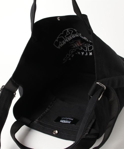 YAKPAK（ヤックパック）の「【YAK PAK】コットンキャンバストートバック / ショルダーバック（トートバッグ・レディース・ホワイト系その他2/ホワイト系その他/ブラック系その他2/ブラック系その他・FREE）」の6枚目の写真