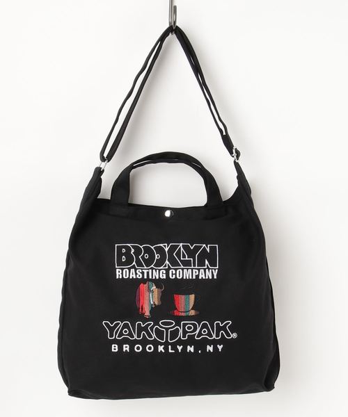 YAKPAK（ヤックパック）の「【YAK PAK】コットンキャンバストートバック / ショルダーバック（トートバッグ・レディース・ホワイト系その他2/ホワイト系その他/ブラック系その他2/ブラック系その他・FREE）」の8枚目の写真