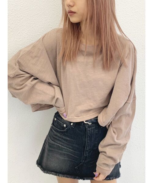 GYDA(ジェイダ)の「スカートライクショーパン(デニムスカート・レディース・ブルー/ライトブルー/インディゴブルー・MEDIUM/X-SMALL/SMALL)」の16枚目の写真