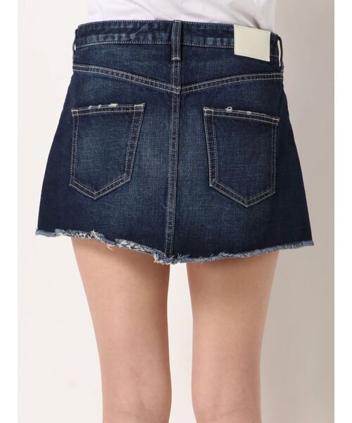 GYDA(ジェイダ)の「スカートライクショーパン(デニムスカート・レディース・ブルー/ライトブルー/インディゴブルー・MEDIUM/X-SMALL/SMALL)」の11枚目の写真