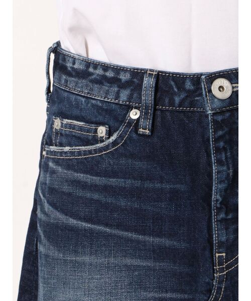 GYDA(ジェイダ)の「スカートライクショーパン(デニムスカート・レディース・ブルー/ライトブルー/インディゴブルー・MEDIUM/X-SMALL/SMALL)」の10枚目の写真