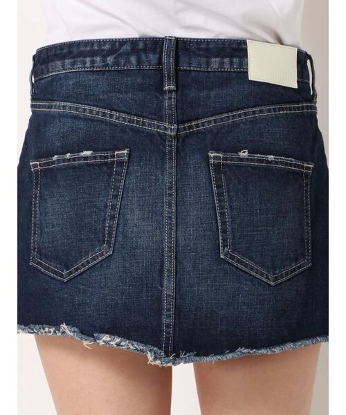 GYDA(ジェイダ)の「スカートライクショーパン(デニムスカート・レディース・ブルー/ライトブルー/インディゴブルー・MEDIUM/X-SMALL/SMALL)」の9枚目の写真