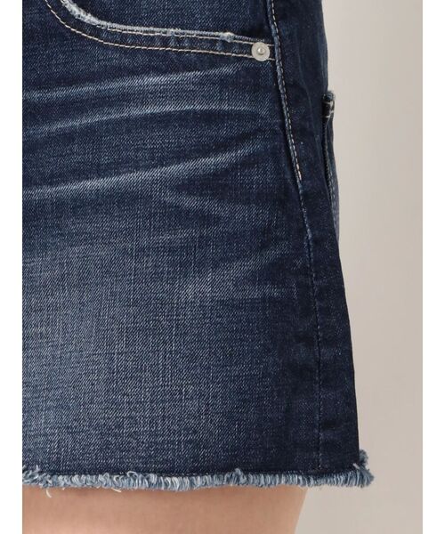 GYDA(ジェイダ)の「スカートライクショーパン(デニムスカート・レディース・ブルー/ライトブルー/インディゴブルー・MEDIUM/X-SMALL/SMALL)」の7枚目の写真