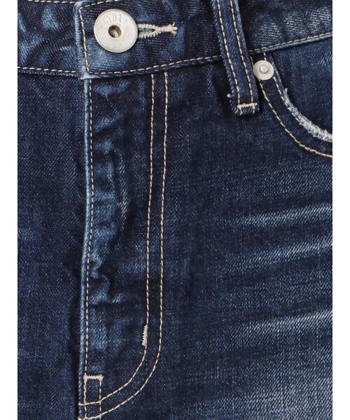 GYDA(ジェイダ)の「スカートライクショーパン(デニムスカート・レディース・ブルー/ライトブルー/インディゴブルー・MEDIUM/X-SMALL/SMALL)」の4枚目の写真