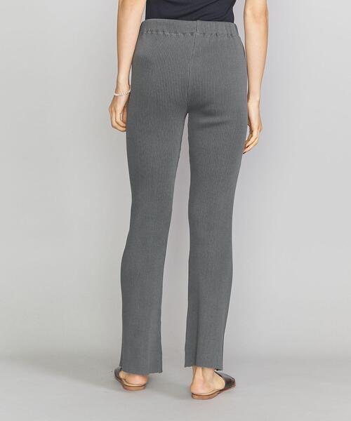 BEAUTY&YOUTH UNITED ARROWS（ビューティーアンドユースユナイテッドアローズ）の「BY コットンリブピグメントパンツ о（その他パンツ・レディース・ダークグレー/ブラウン/オリーブ・SMALL/MEDIUM）」の6枚目の写真