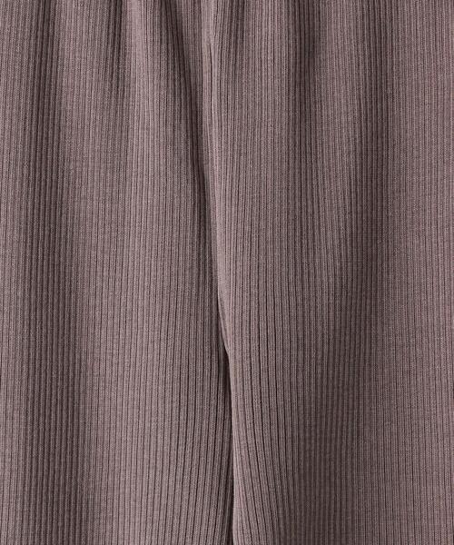 BEAUTY&YOUTH UNITED ARROWS（ビューティーアンドユースユナイテッドアローズ）の「BY コットンリブピグメントパンツ о（その他パンツ・レディース・ダークグレー/ブラウン/オリーブ・SMALL/MEDIUM）」の12枚目の写真