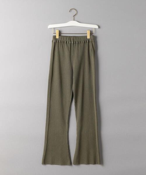 BEAUTY&YOUTH UNITED ARROWS（ビューティーアンドユースユナイテッドアローズ）の「BY コットンリブピグメントパンツ о（その他パンツ・レディース・ダークグレー/ブラウン/オリーブ・SMALL/MEDIUM）」の10枚目の写真