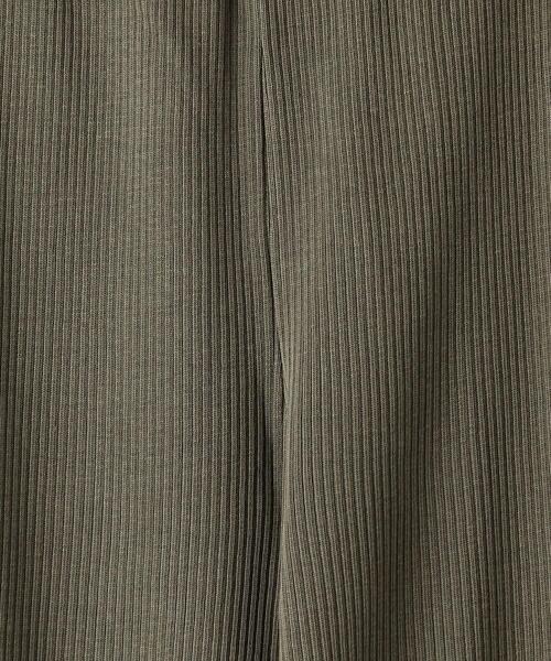 BEAUTY&YOUTH UNITED ARROWS（ビューティーアンドユースユナイテッドアローズ）の「BY コットンリブピグメントパンツ о（その他パンツ・レディース・ダークグレー/ブラウン/オリーブ・SMALL/MEDIUM）」の11枚目の写真