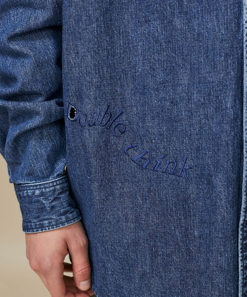 Name.(ネーム)の「【Name.】DENIM EMBROIDERED SHIRT/NMSH-20AW-006(シャツ/ブラウス・メンズ・ブラック/インディゴブルー・1/0)」の17枚目の写真