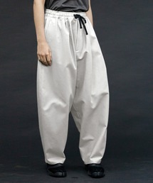 my beautiful landlet | 【my beautiful landlet】 stretch double cloth wide easy pants(その他パンツ)