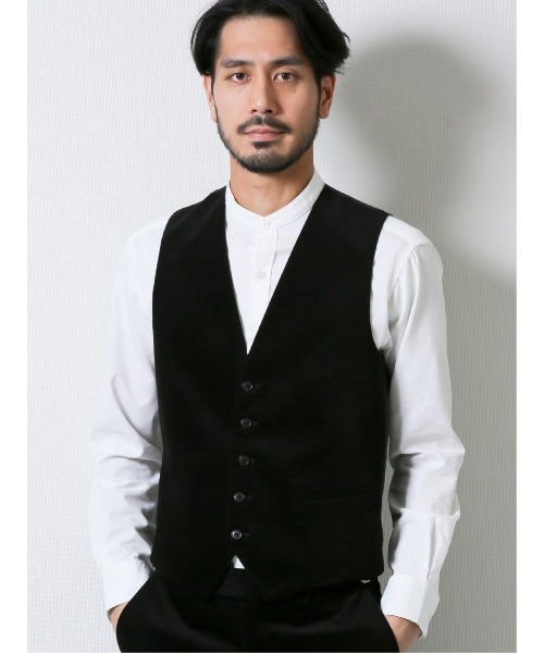 セール タカキューメンズ Taka Q Men ハイパーストレッチ ベルベット シングルジレ セットアップスーツございます スーツベスト Taka Q タカキュー のファッション通販 Zozotown