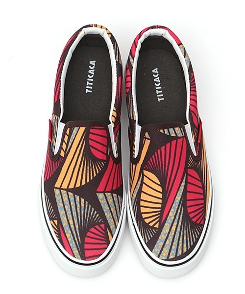 チチカカ（チチカカ）の「パターンバリエーションスリッポン（スリッポン・レディース・ライトグレー/パープル/ブラウン・MEDIUM/LARGE）」の14枚目の写真