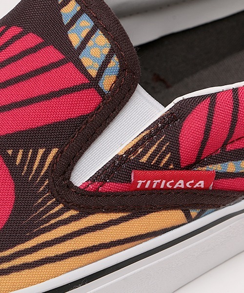 チチカカ（チチカカ）の「パターンバリエーションスリッポン（スリッポン・レディース・ライトグレー/パープル/ブラウン・MEDIUM/LARGE）」の19枚目の写真