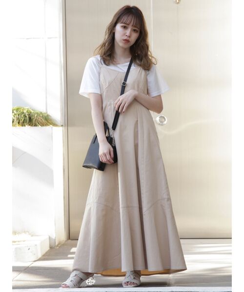 セール ストラップベルトステッチジャンスカ ワンピース Dazzlin ダズリン のファッション通販 Zozotown