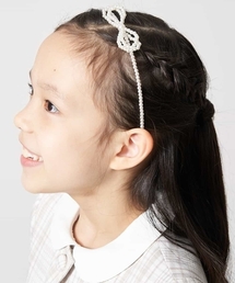 a.v.v（アーヴェヴェ）の「[KIDS]パールチョウリボンカチューシャ（カチューシャ・キッズ）」