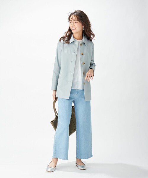 J.PRESS Ladies（J.プレス レディス）の「【洗える】8.5オンス ストレッチ デニムパンツ（デニムパンツ・レディース・ホワイト系/ネイビー系/サックスブルー系・S/XS/XXS）」の19枚目の写真