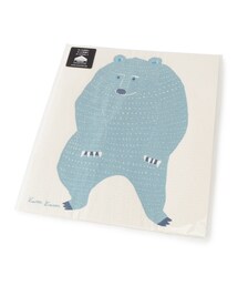 212 KITCHEN STORE（トゥワントゥキッチンストア）の「スポンジワイプ kata kata くま 水切りサイズ（掃除グッズ）」