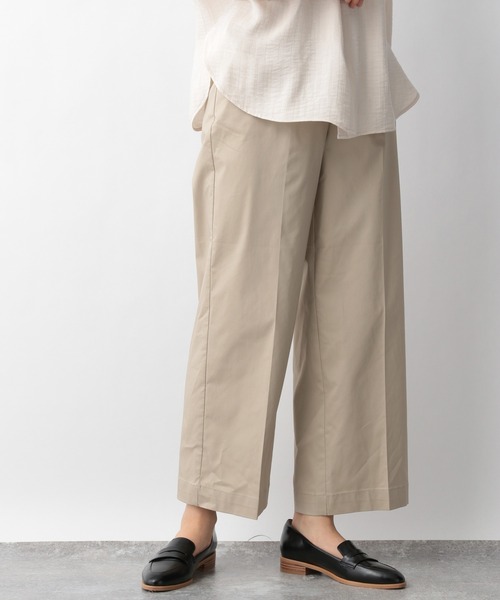 LEPSIM(レプシィム)の「センタープレスチノパンツ 923337(チノパンツ・レディース・ブラック/ベージュ/カーキ/イエロー・SMALL/MEDIUM/LARGE/X-SMALL)」の3枚目の写真